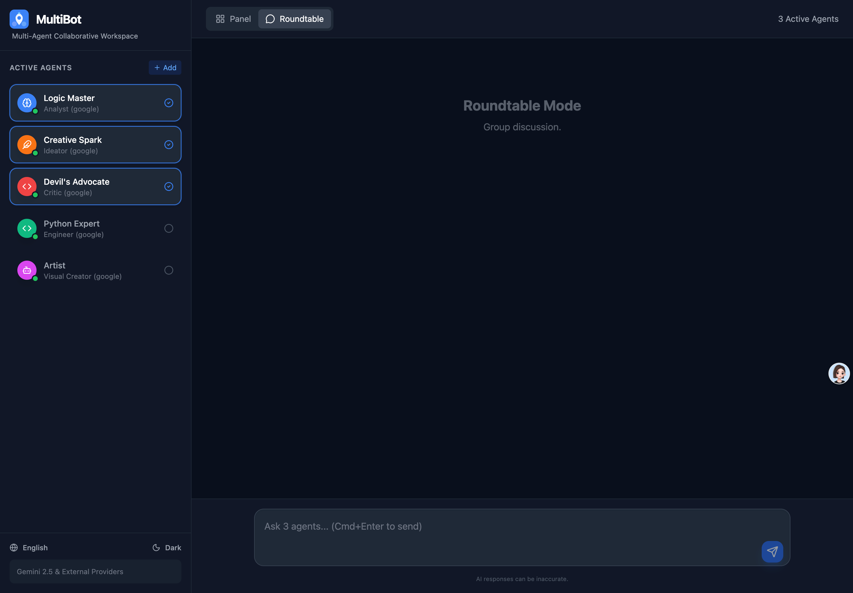Imagen del proyecto Multi Bot